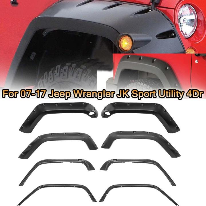 NAGD Front Windshield For 2007-2017 Jeep Wrangler JK - Clear Laminated Glass