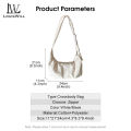 LouisWill Crossbody Bag Woman Fashion Bag Dumpling Bag Large-capacity Messenger Bag Casual Shoulder Bag Down Shoulder Bags Fashion Sling Bag. 