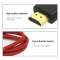 Original HDMI Heavy Duty cable braded with Nylon covering 1.5m, 3m, 5m, 10m, 15m, 20m, 25m Length Use for smart devices, TV or home theater set-up. Computer monitors, laptops, HD TVs, and game consoles. 