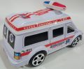 Friction Powered Rescue Ambulance Toy Emergency Vehicle for kids/ Ambulance Medical Vehicles Toy. 