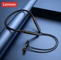 Lenovo HE05X Magnetic Neckband Earphones Featuring Top Quality Bass, Bluetooth 5.0 Connectivity, and Waterproof Design for Outdoor Use. 