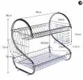 2 Layer Dish Rack. 