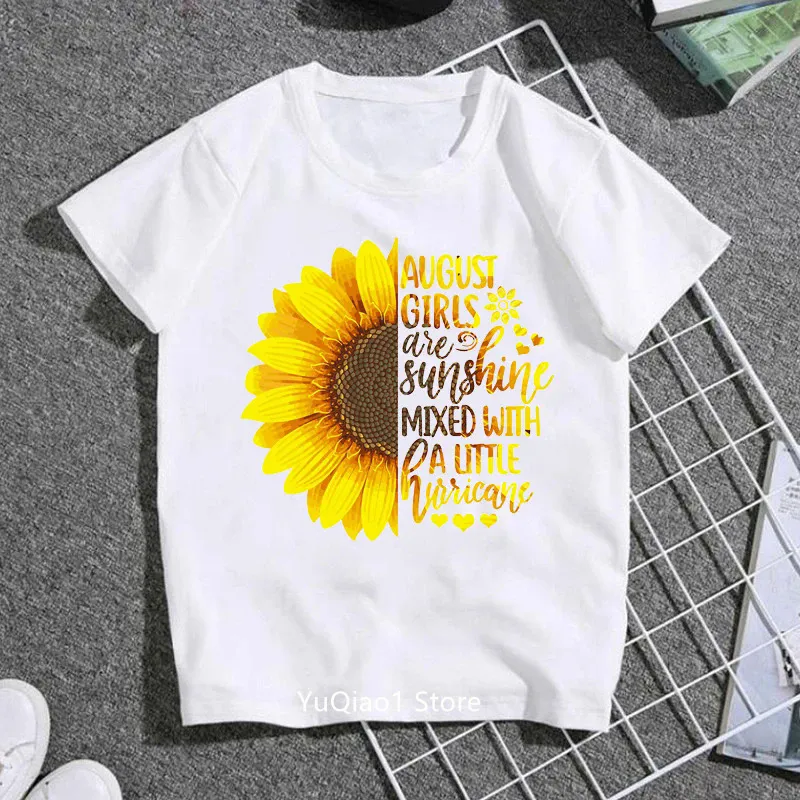 New girls birthday gift summer 2021 CHILDREN'S white short sleeve