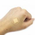 50pcs/set Round Band Aid Breathable Plasters Wound Dressing Woundplast PE Circle Adhesive Bandage Patch Tape First Aid Strips. 