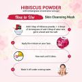 Gulmohar 100% Pure Organic Hibiscus Flower Powder For Hair care And Skin care - 100g (FROM INDIA) JEZ. 