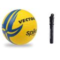 Vector X Spike Moulded Volleyball with Air Pump  (FROM INDIA SAB). 