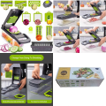High Quality Vegetable Chopper Mandolin Slicer with Big Container Spiralizer Vegetable Slicer Dicer mssv. 