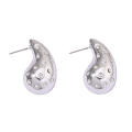 Stud Earrings Set Chubby Shape Colorful Water Drop Earrings Plated Classic Design Water Drop Earrings for For Women For Girls Bridal Wear Fashion Accessory Gift Item. 