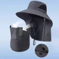 Summer Sun Hats UV Protection Outdoor Fishing Cap For Men Women Muqin. 