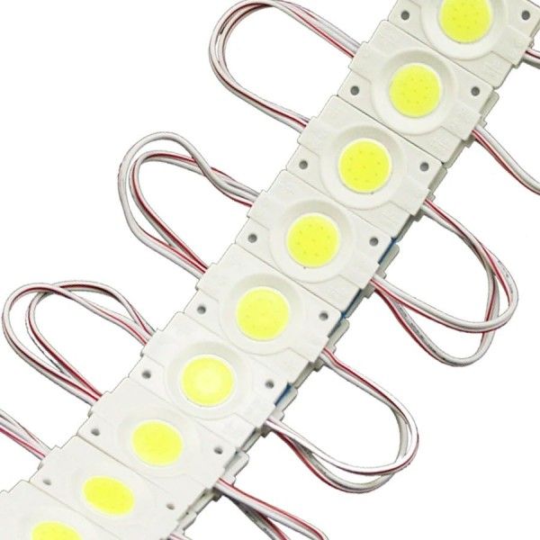 White Dc Energy Efficient LED Module Light 12V - 5 Pcs