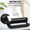 VEVOR Portable Bluetooth Inkless Mobile Thermal Printer for A4 A5 11-2600mAh Battery Compatible with Mutiple Systems Home Office. 