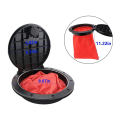 2X Deck Plate Kit Kayak Deck Hatch with Storage Bag for Kayak Boat Fishing Rigging Black 6Inch. 