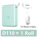 Niimbot D110 Mini Portable Thermal Printer Without Ink Self-Adhesive Label Maker Printer For Stickers Labeller Labeling Machine. 