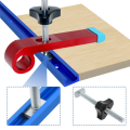 T Track Bolts Knob Kit Miter Track Sliding Nut T-Slider T Slot T Bolt for Woodworking Jigs Fixtures Tools Kit. 