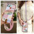 Waterproof Cartoon Phone Case For OPPO Realme C12/C25/Narzo20/Realme7i Global/Narzo30A Diagonal Anti-knock TPU Durable. 