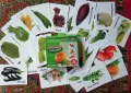 Flash Cards Fruits Animals Vegetables -150 Cards - Baby kids Early Educational Toys Gift. 