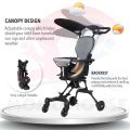 Stroller for Baby, Two-Way Swivel Seat, Portable Design for Easy Folding, Reversible Push Chair Perfect for Park Picnics and Camping Escapades. Experience Stability with Soft, Comfortable Seating and the Added Convenience of an Umbrella for Sunny Days. 