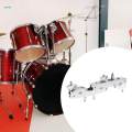 Drum Rack Clamp Connecting Drums Clamp for Percussion Instrument Attachments. 