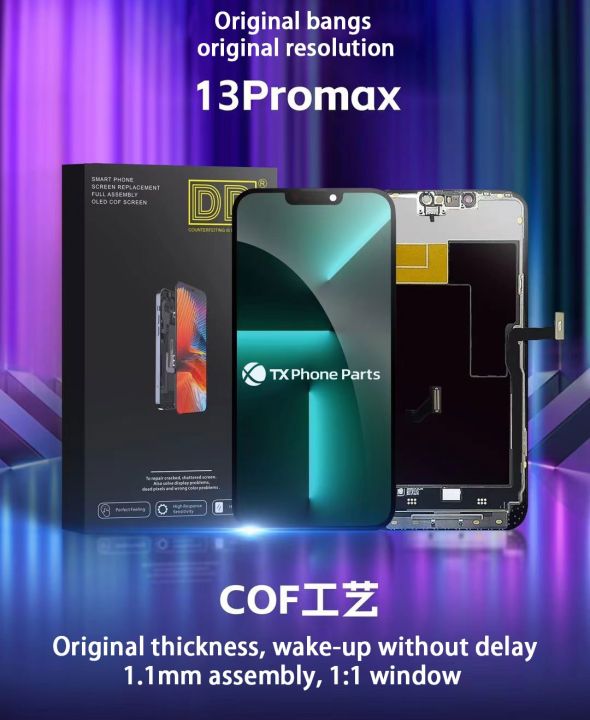 Apple IPhone 13 Pro Max 120HZ DD Soft OLED LCD Display LCD Screen Touch ...