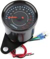 Electronic Tachometer,DC 12V Universal Motorcycle LED Backlight Tachometer Electronic Tach Meter Gauge. 