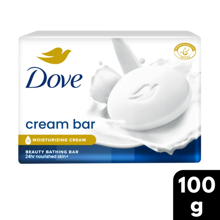 Dove Beauty Bathing Bar with Moisturizing Cream 100g