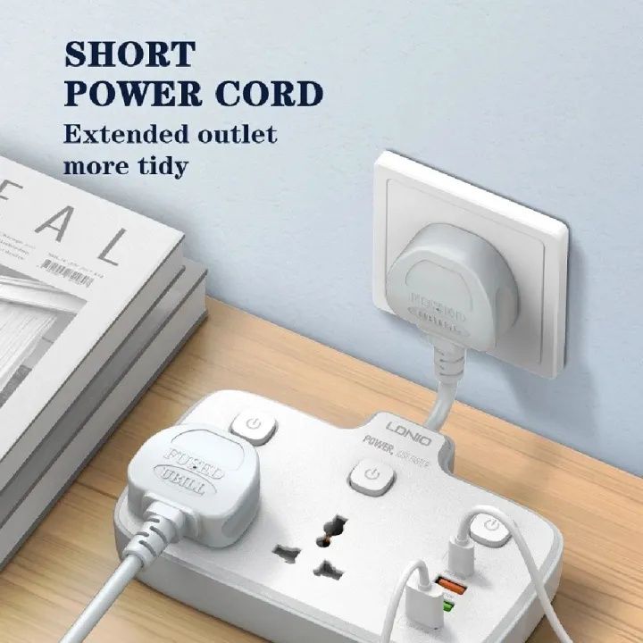 LDNIO%20Power%20Socket%20SC2413%20Extension%20Plug%20with%20USB%2020W%20Socket%20Extension%20Cord%20Universal%20Outlets%201%20PD%20&%20QC3.0%20&%202%20Auto%20ID%20-%20Image%203