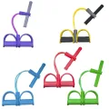 Pull Reducer Body Shape Trimmer Body Shaper - Multi Color Pull Reducer Body Trimmer Resistance Band Gym,Yoga Sports Exercise Equipment for Lose Waist Weight Reduce Tummy Trimmer   Fitness Resistance Bands With Handle,Foot Pedal Exerciser,Yoga Body Shaper. 