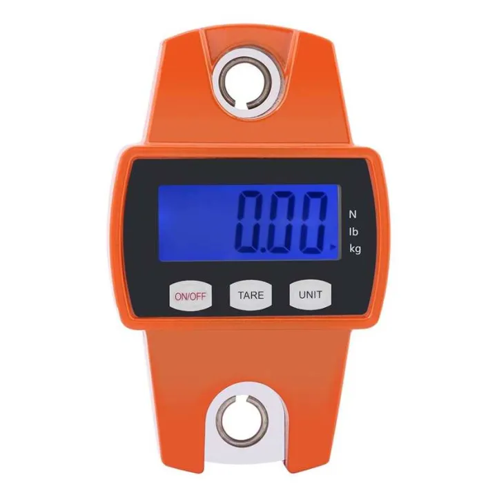 Portable LCD Digital Electronic Mini Hanging Weighting Scale 300kg with Hook GL