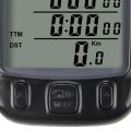 (GGBR) SD 563B Waterproof LCD Display Cycling Bike Bicycle Computer Odometer Speedometer with Green Backlight. 