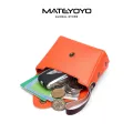 MATEYOYO Women Wallets Coin Purse PU Leather Coin Purse Mini Key Chain Small Wallet Multi-Card Bit Card Holder Bag Multi-Functional Coin Key Case. 