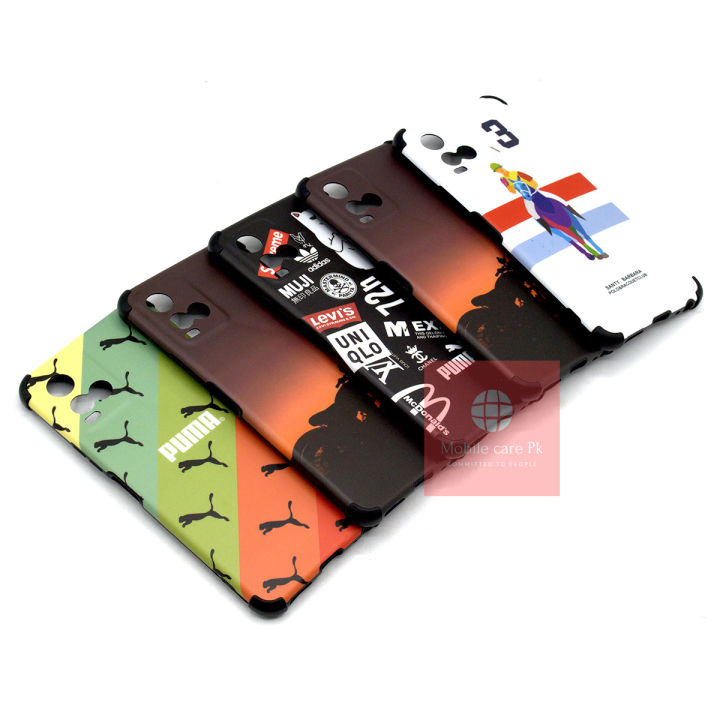 New specials Vivo Y33s Back Cover | Vivo Y21 Back Cover | Vivo Y21T Back Cover Stylish Multicolour 3D Bumper Matte Cover For Boys Y33s | Y21 | Y21t
