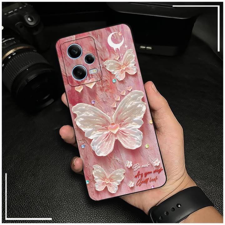 Soft%20case%20Fashion%20Design%20Phone%20Case%20For%20Redmi%20Note12%20Pro%205G%20Oil%20Painting%20Cartoon%20Back%20Cover%20flower%20Graffiti%20Shockproof%20-%20Image%204