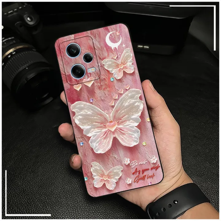 Soft%20case%20Fashion%20Design%20Phone%20Case%20For%20Redmi%20Note12%20Pro%205G%20Oil%20Painting%20Cartoon%20Back%20Cover%20flower%20Graffiti%20Shockproof%20-%20Image%204
