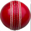 Ball Red Leather Cricket Ball - 5 1/2 Oz. 