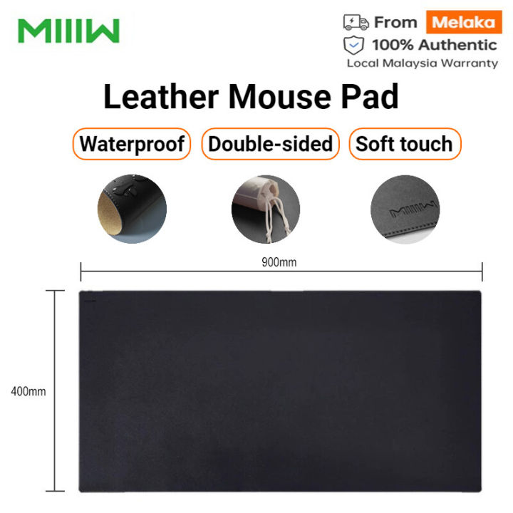 Dual-Sided Multifunctional Office Desk Pad, Waterproof Desk Mat Protector Leather Desk Pad Large Desk Pad For Keyboard And Mouse Black Red 80144 - View #9