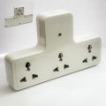 Multiplug wall Socket adapter - Multi Socket 3 way Universal outlet Travel adapter. 