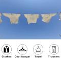 Ad Fresh Cloth Drying Rope Clothesline Wall Mounted Clothes Line Drying Rope Hanger,kapada sukavanu Stand dori ,Laundry Drying Line for Shower,Balcony,Terraces,Indoor/Outdoor Cloth. 