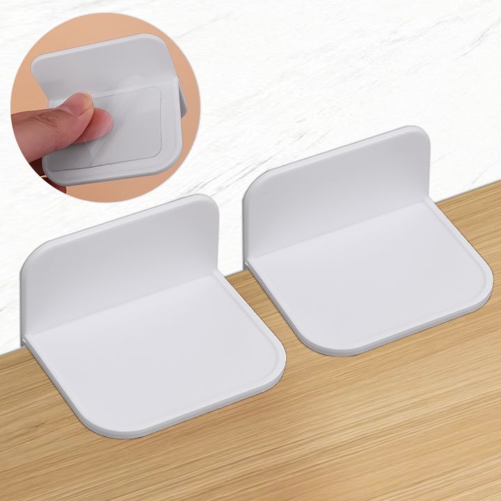 2 Pcs Punch-free Baby Security Shelf Cabinet Furniture Anti-Tipping Holder Kid Safety Protective Desk Anti-falling Fixator