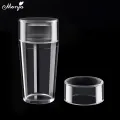 Monja Silicone Nail Art Stamper French Nails Pattern Transfer Uv Gel Polish Stamping Templates Scraper Tool Manicure. 