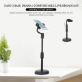 Phone Stand Bracket Live Broadcast Multi-function Small Desktop Online Course Video Recording Support Frame Adjustable Rotatable. 