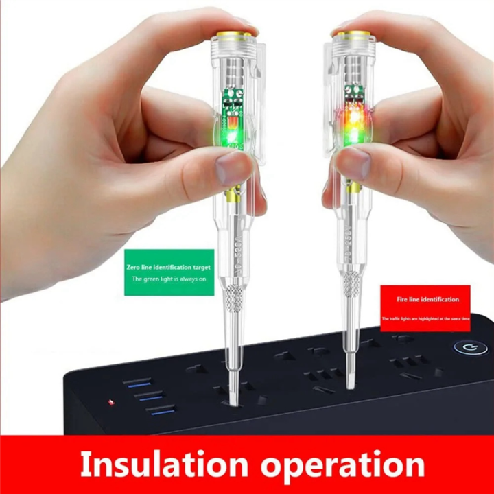 6Pack%20Voltage%20Tester,%20AC%20Voltage%20Detector%20Pen,70-250V%20Circuit%20Tester%20Electric%20Screwdriver%20Induction%20Voltage%20Detector%20Pen%20-%20Image%203