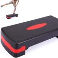 TUFF Fitness Multifunctional Adjustable Aerobic Step with Storage Compartment Plyometrics Box Aerobic Stepper for Workouts, Multiple Styles. 