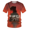 New The Last of Us Part II Summer 3D Print T Shirt Men and Women Fashion Casual Short Sleeve Hip Hop Harajuku T-shirt. 