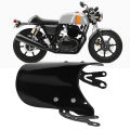 Motorbike Wind Deflector High Strength Motorcycle Windshield for Interceptor Continental GT. 