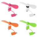 Cell Phone Fans Type C Micro USB Cooler Handheld CellPhone Cooling Small Fan J60A. 