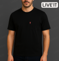 Mens Pocket T-Shirts Black. 