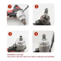 Compatible Impact Driver Anvil Assembly in Drill Head Housing. 