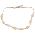 Anklets For Women Shell Foot Jewelry Summer Beach Barefoot Bracelet Ankle On Leg Ankle Strap Bohemian Accessories White. 