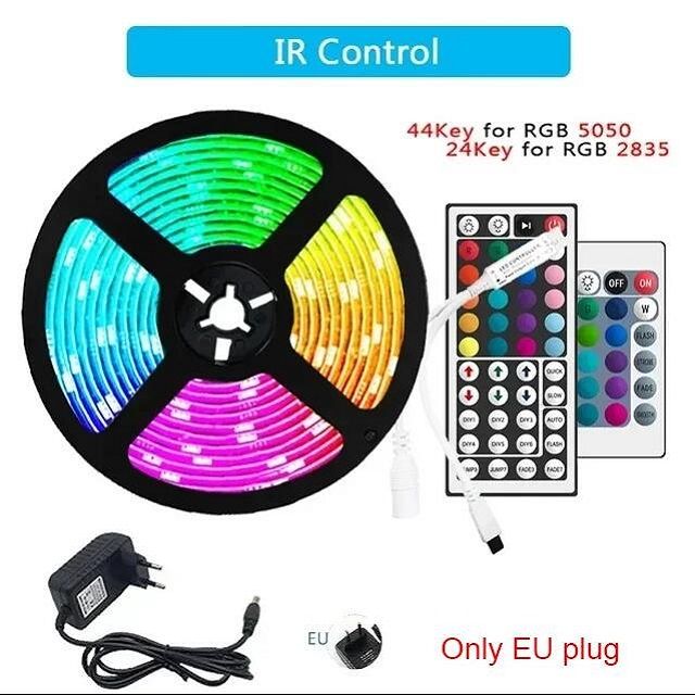 LED Strip Light RGB 5050 Music Sync Color Changing Led Lights App ...