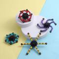 Wawacastle Deformed Fidget Spinner Toys 3D Finger Dynamic Changing Gyro Anti Stress Relief Hand Spinner. 